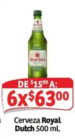 Soriana Híper Royal Dutch Cerveza oferta