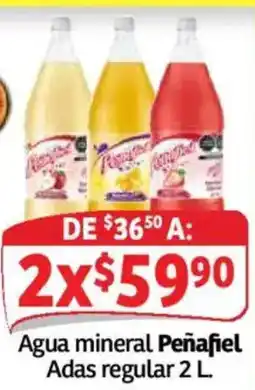 Soriana Híper Peñafiel Agua mineral Adas regular oferta