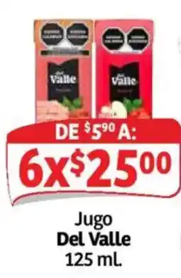 Soriana Híper Jugo Del Valle oferta
