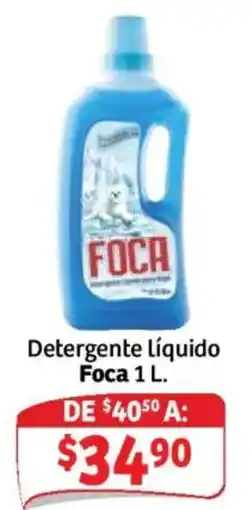 Soriana Híper Foca Detergente líquido oferta