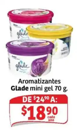 Soriana Híper Glade aromatizantes mini gel oferta