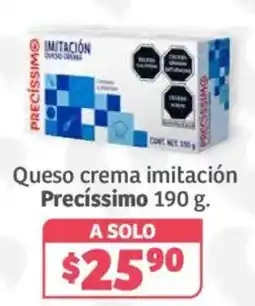 Soriana Híper Precíssimo Queso crema imitación oferta