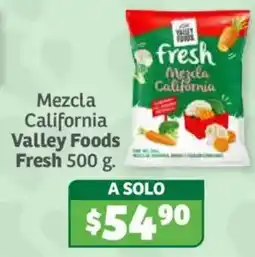 Soriana Híper Valley Foods Mezcla California oferta