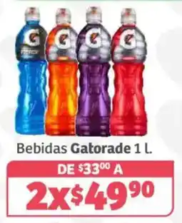 Soriana Híper Gatorade Bebidas oferta