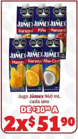 Soriana Híper Jumex Jugo oferta