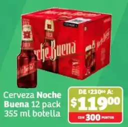 Soriana Híper Cerveza Noche Buena oferta