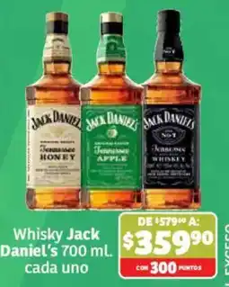 Soriana Híper Jack Daniel's Whisky oferta
