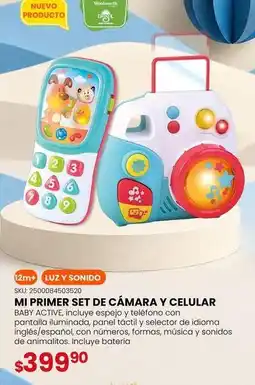 Woolworth Mi primer set de camara y celular oferta