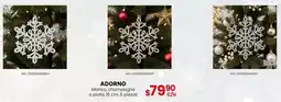 Woolworth Adorno blanco, champagne o plata oferta
