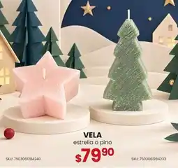 Woolworth Vela estrella o pino oferta