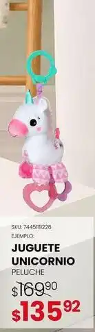 Bright starts - juguetes unicornio