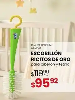 Ricitos de oro - escobillón