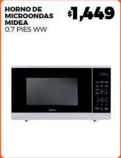 Midea - horno de microondas 0.7 pies ww