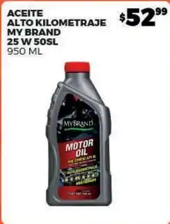 My brand - aceite alto kilometraje
