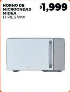 Merco Midea - horno de microondas 1.1 pies ww oferta