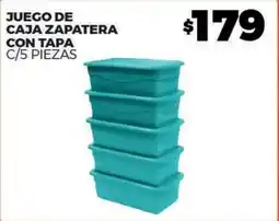 Merco Juego de caja zapatera con tapa oferta