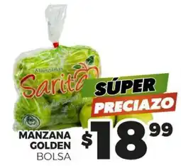 Merco Sarita - manzana golden bolsa oferta