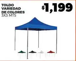 Merco Toldo variedad de colores 3x3 mts oferta