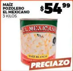 Merco El mexicano - maíz pozolero el mexicano 3 kilos oferta