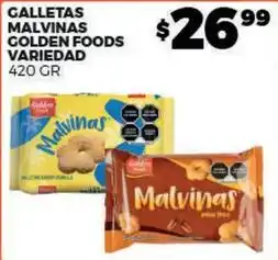 Merco Golden foods - galletas malvinas oferta