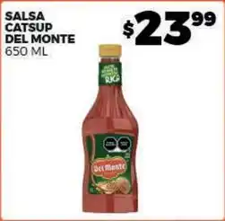 Merco Del monte - salsa catsup oferta