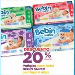 Super Gutiérrez Bebín Super Pañales para bebé oferta