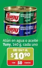Soriana Híper Tuny - atún en agua o aceite oferta