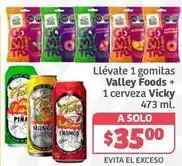 Soriana Híper Valley foods - gomitas + cerveza vicky oferta