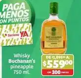 Soriana Híper Buchanan's - whisky pineapple oferta