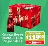 Soriana Híper Noche buena - cerveza 12 pack 355 ml botella oferta