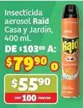 Soriana Híper Raid - insecticida aerosol oferta