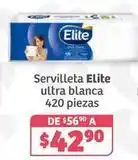 Soriana Híper Elite - servilleta ultra blanca oferta