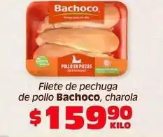 Soriana Híper Bachoco - filete de pechuga de pollo oferta