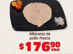 Soriana Híper Fresca - milanesa de pollo fresca oferta