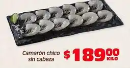 Soriana Híper Camarón chico sin cabeza oferta