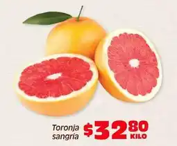 Soriana Híper Toronja sangria oferta