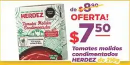 Super Gutiérrez herdez tomates molidos condimentados oferta