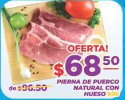 Super Gutiérrez pierna de puerco natural con hueso oferta