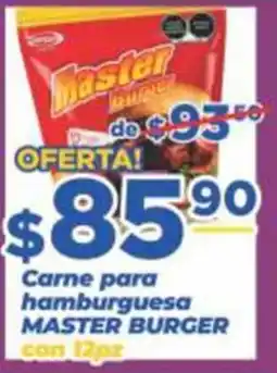 Super Gutiérrez Master Burger Carne para hamburguesa oferta