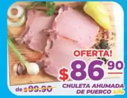 Super Gutiérrez chuleta ahumada de puerco oferta