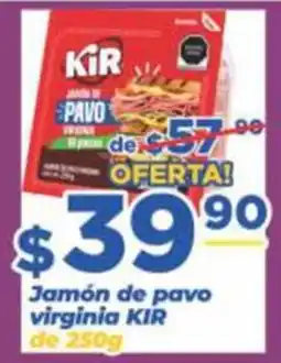 Super Gutiérrez KIR jamón de pavo virginia oferta