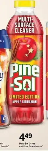 Target Pine-Sol multi-surface cleaner oferta