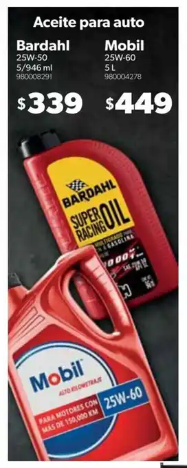 Sam's Club Aceite para Auto Mobil 25W-60 5L oferta