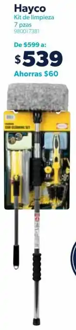 Hayco Kit de Limpieza 7 pzas
