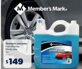 Sam's Club Shampoo para Auto 10L oferta