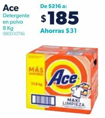 Ace Detergente en Polvo 8kg
