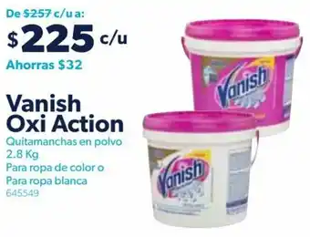 Sam's Club Vanish Oxi Action 2,8kg oferta