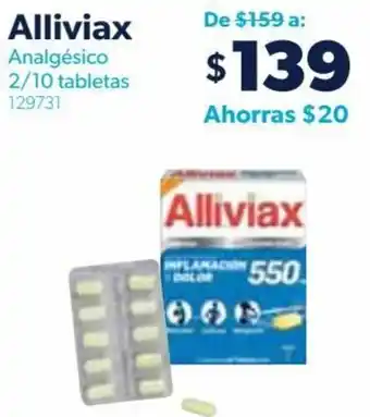 Alliviax 2/10 Tabletas