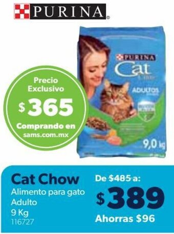 Purina Cat Chow ALimento para Gato Adulto 9kg
