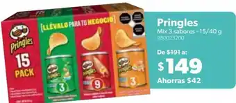 Sam's Club Pringles Mix 3 Sabores 15/40g oferta